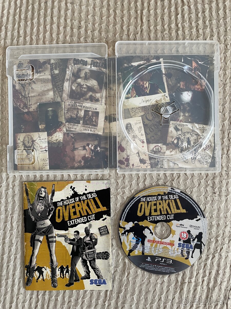 🎮 PS3 The house of dead - overkill (extended cut)