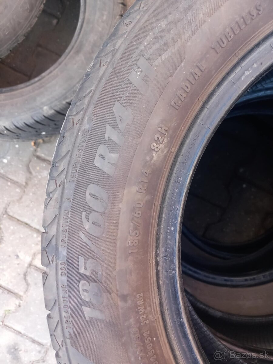 Pneumatiky letné 4ks - MATADOR 185/60/R14