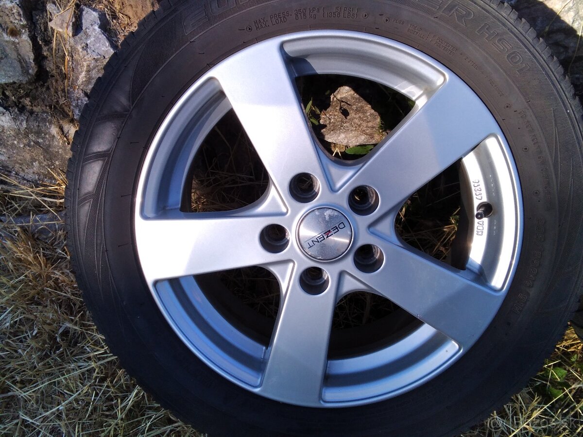 elektrony 5x114,3 r16 + zimné pneu 205/55 r16