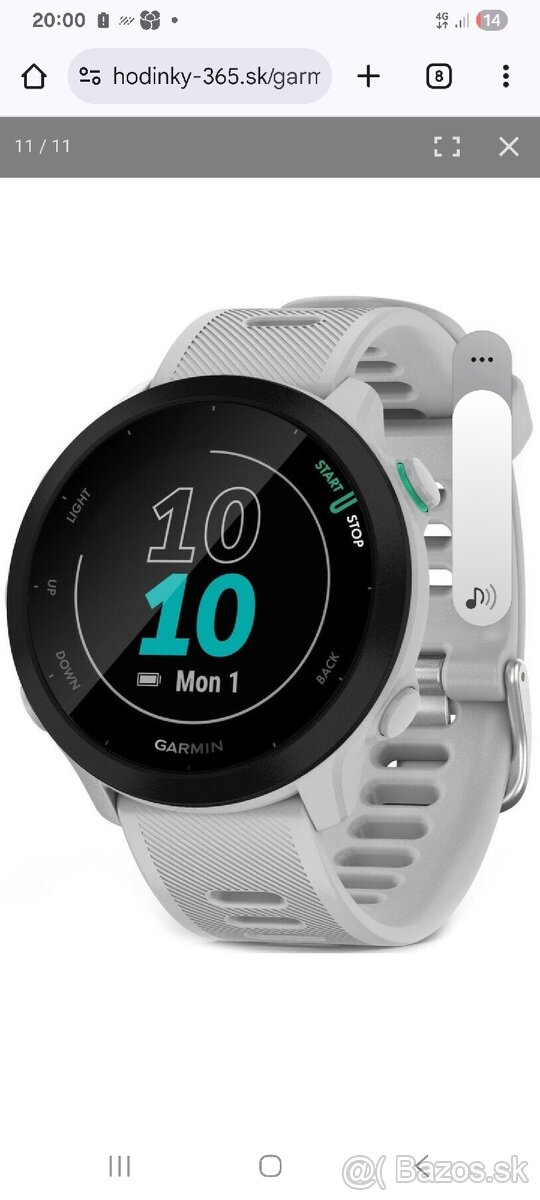 Hodinky Garmin Forerunner 55 White