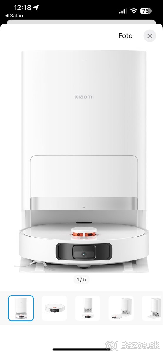 Roboticky vysavax xiaomi x20 plus
