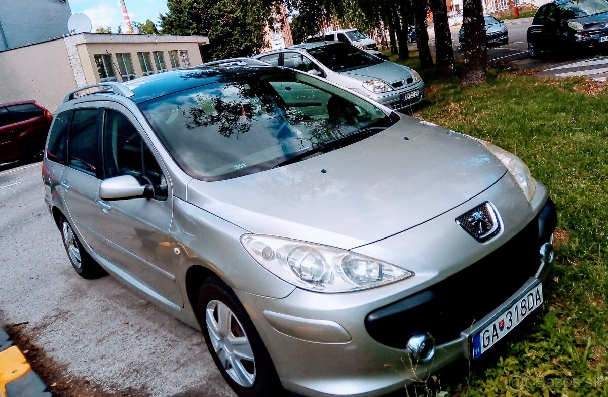 Predám Peugeot 307.1.6dizel. Rok 2007