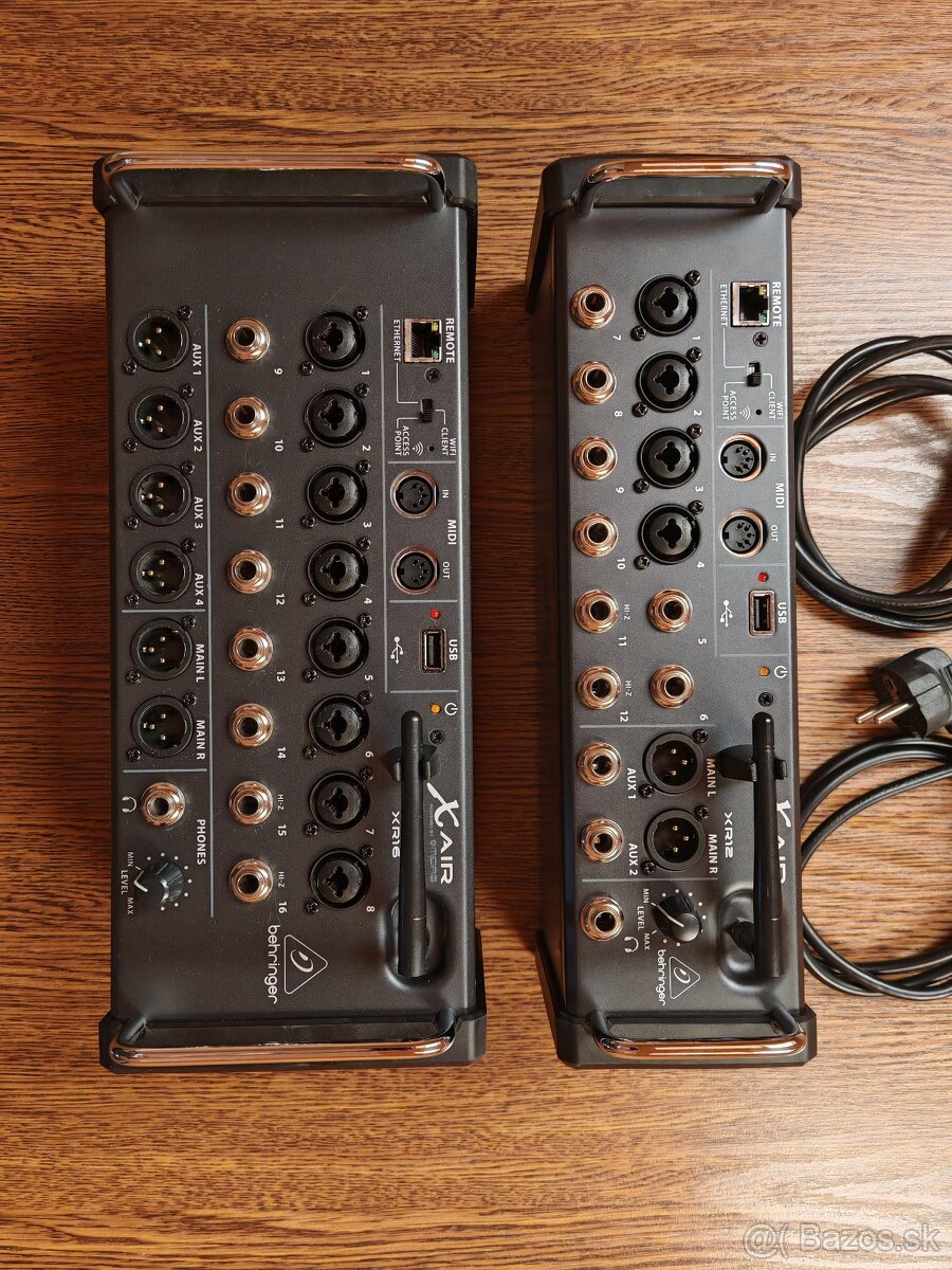 Behringer X Air 12 a X Air 16
