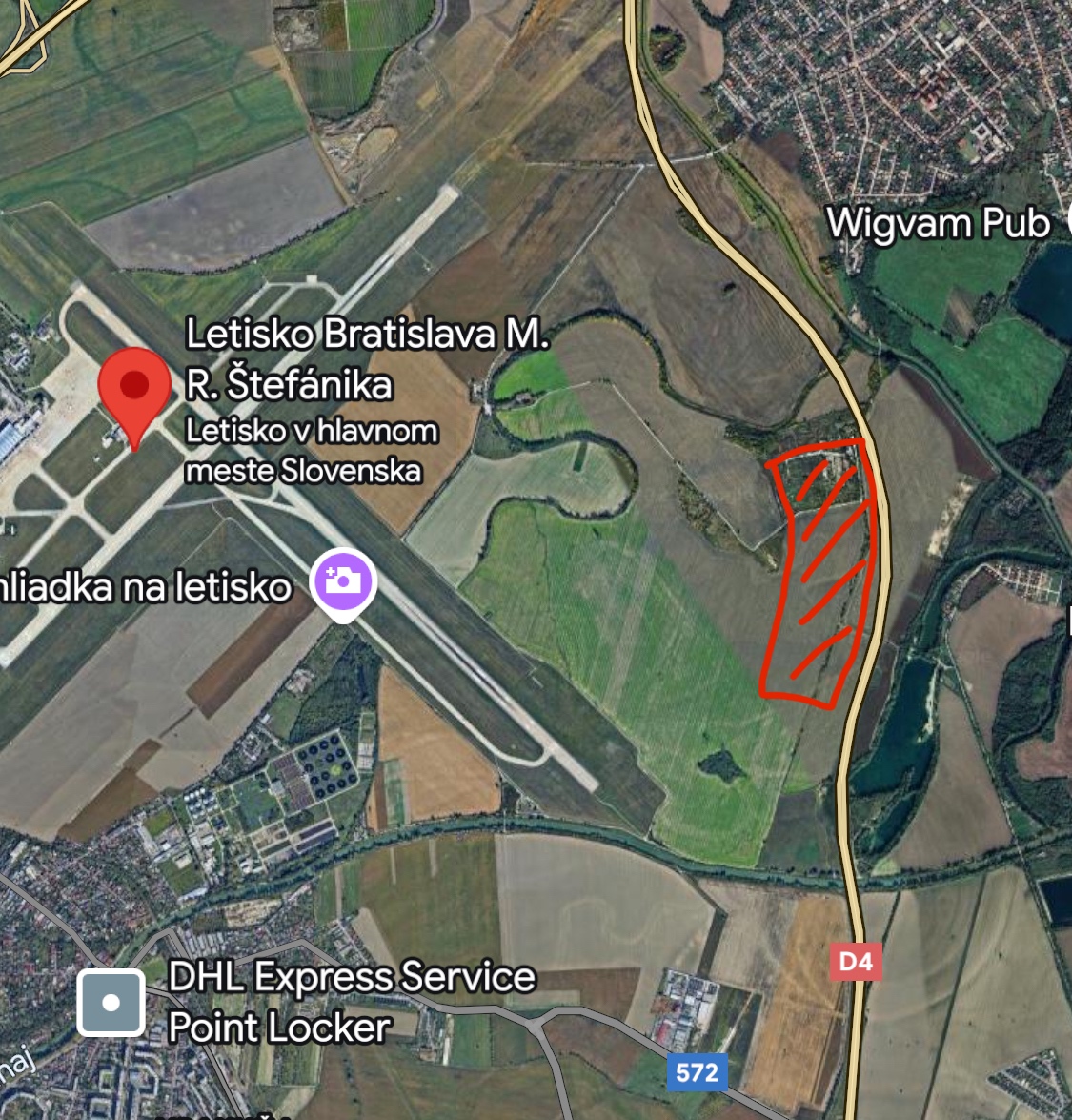 Land for Sale 9 ha – Most pri Bratislave