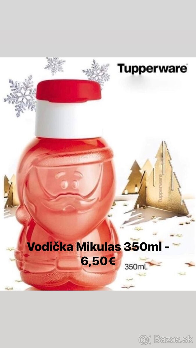 Vodička Mikulas 350ml - Tupperware