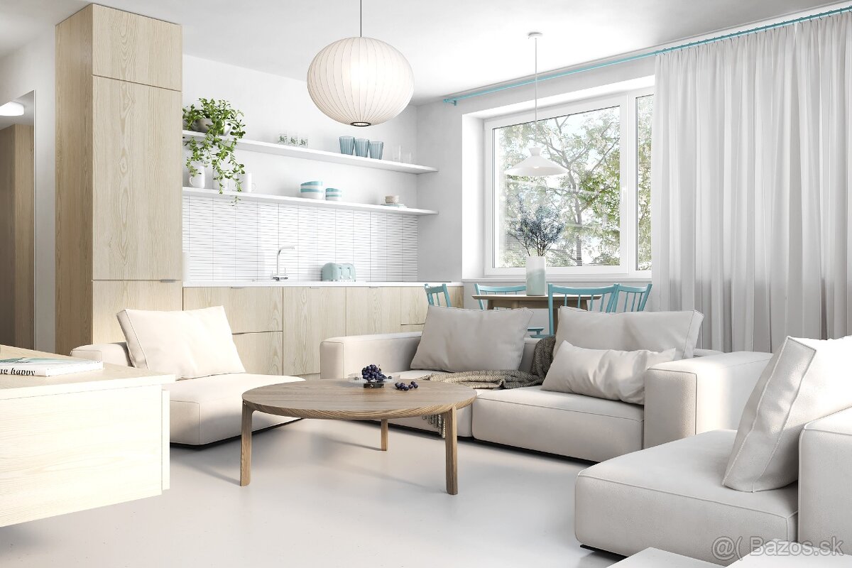 Trendová 2-izbová jednotka 304 na 3. podlaží v projekte NEOH