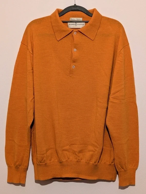 Merino pulóver Fairway&Greene taliansky sveter merino úplet