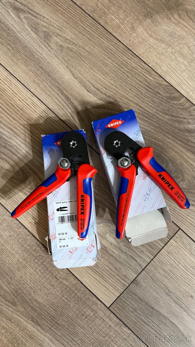 Knipex 97 53 14 krimpovacie kliešte 0.08 do 16 mm²