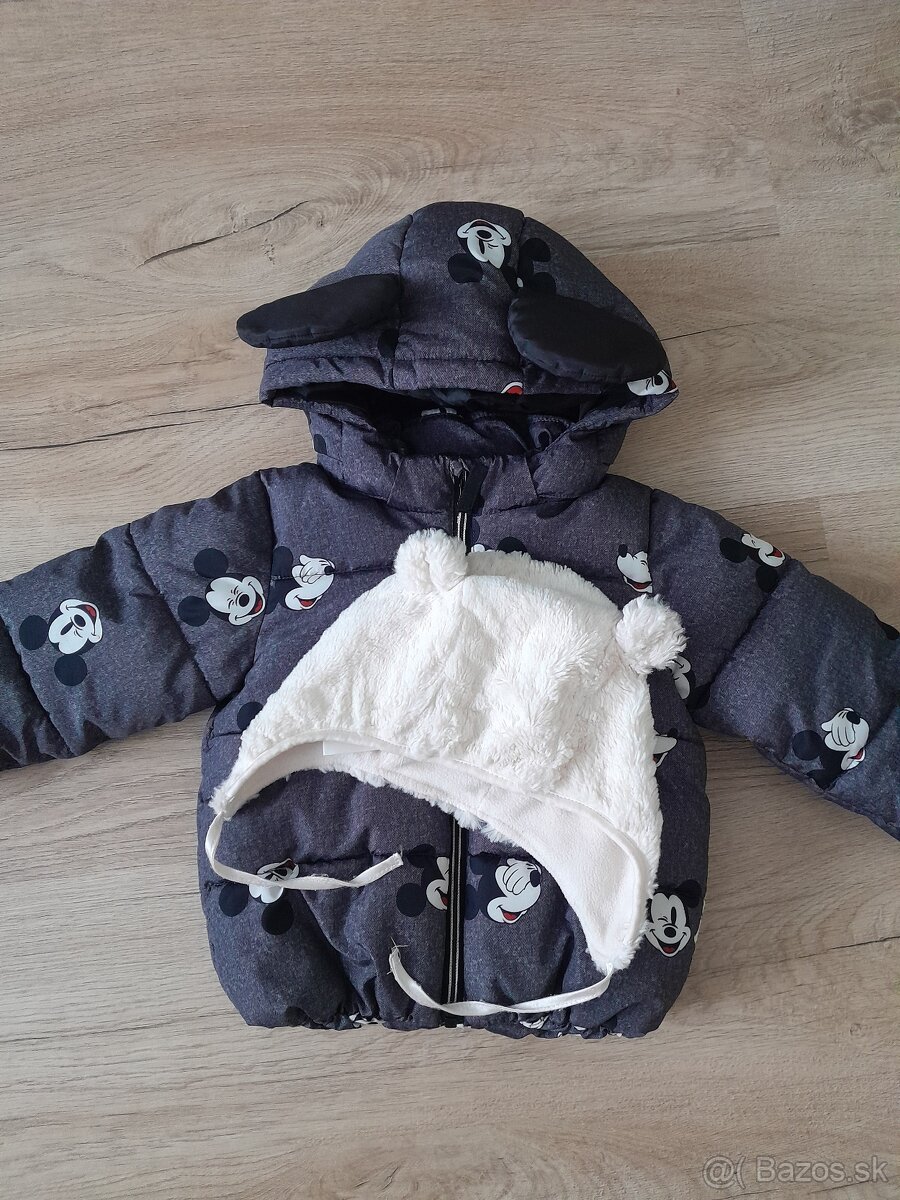 Zimná bunda s čiapkou H&M