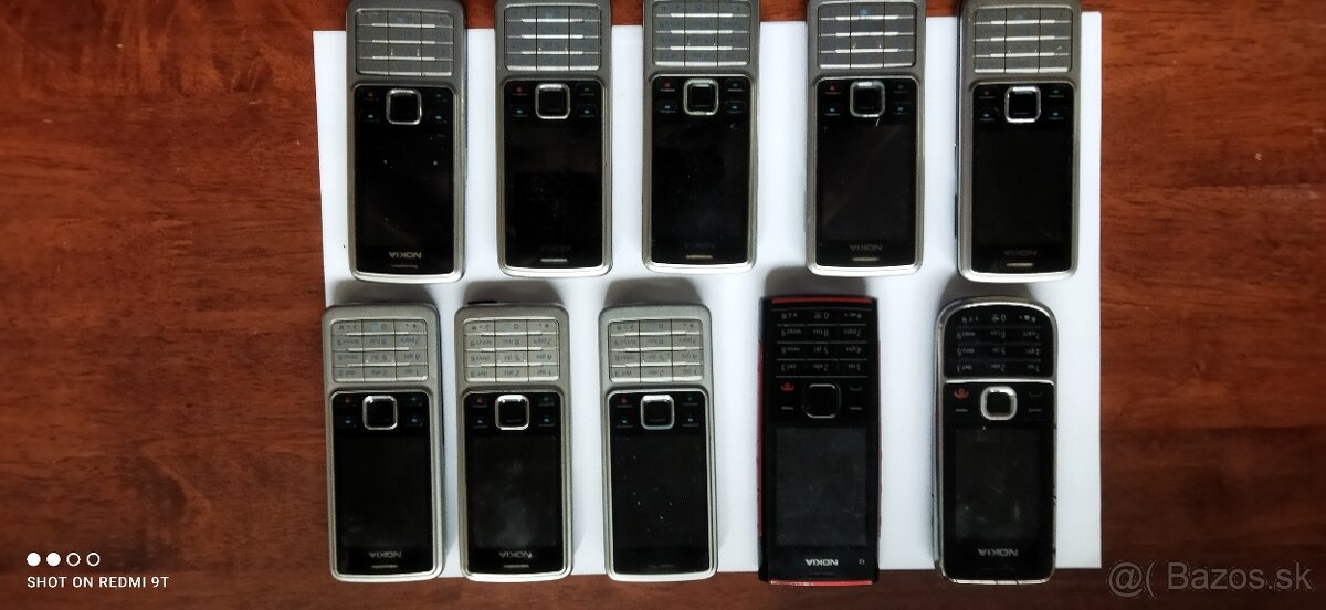 Staré mobilné telefóny