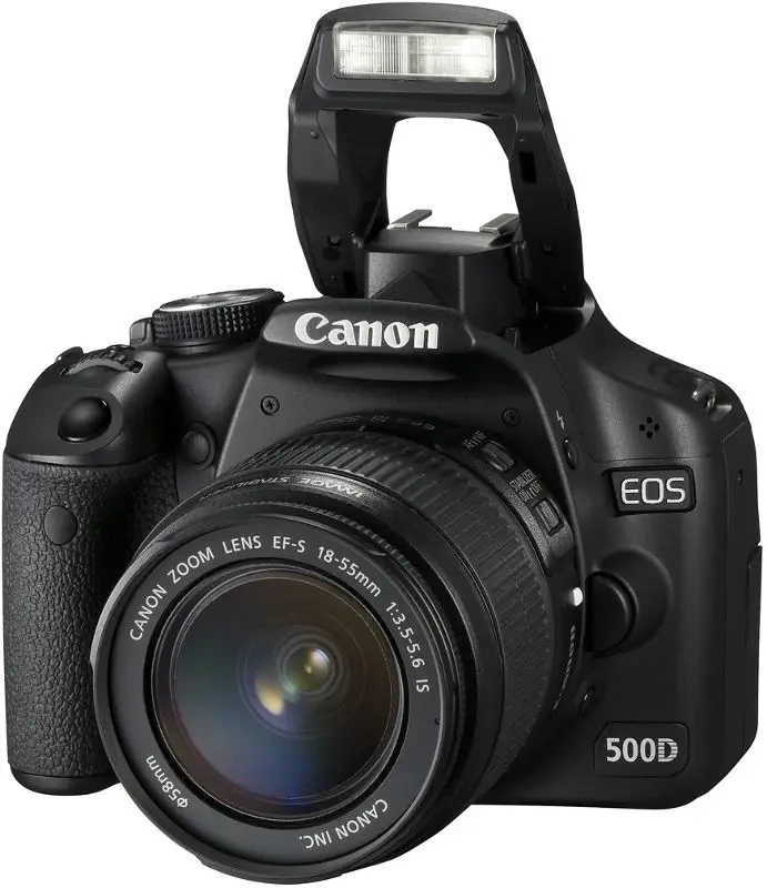 Canon EOS 500D + objektív EF-S 18-55 mm (nové, nepoužité)