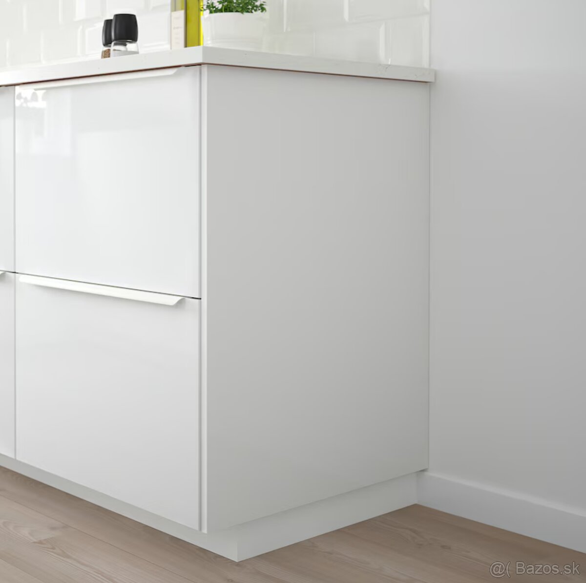 Predám IKEA krycie panely FÖRBÄTTRA – lesklá biela (NOVÉ)