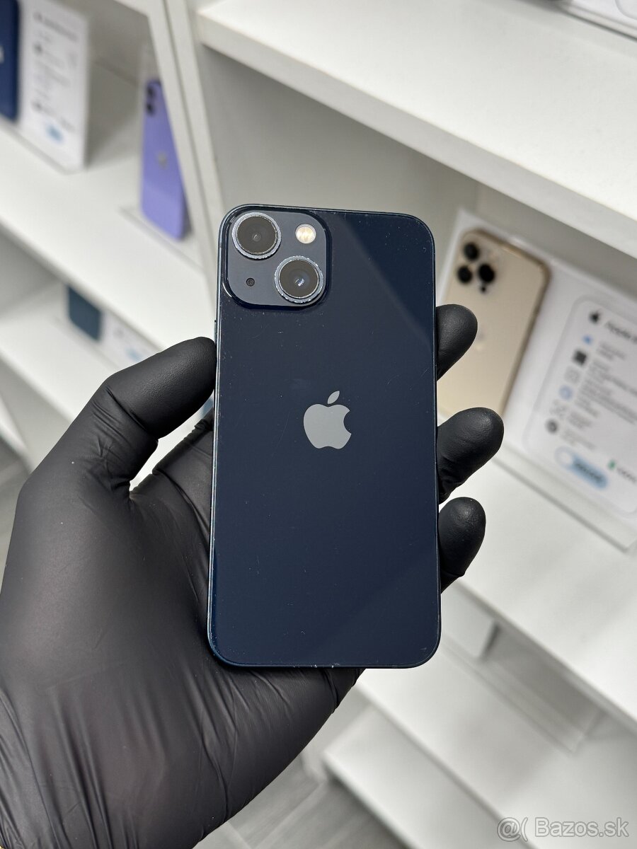 ZÁRUKA 2 ROKY / Apple iPhone 13 Mini 128GB Midnight, 100%