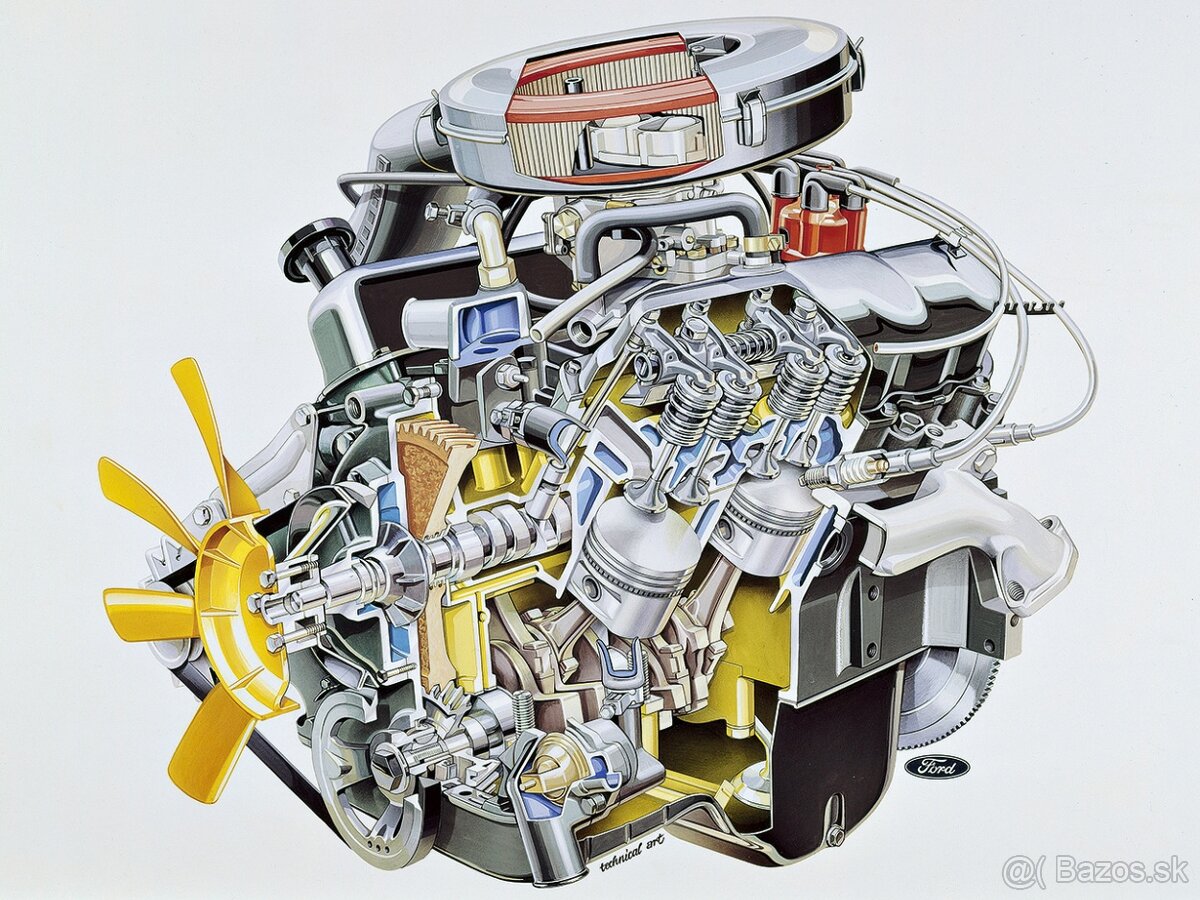 Motor V6 Ford granada, taunus