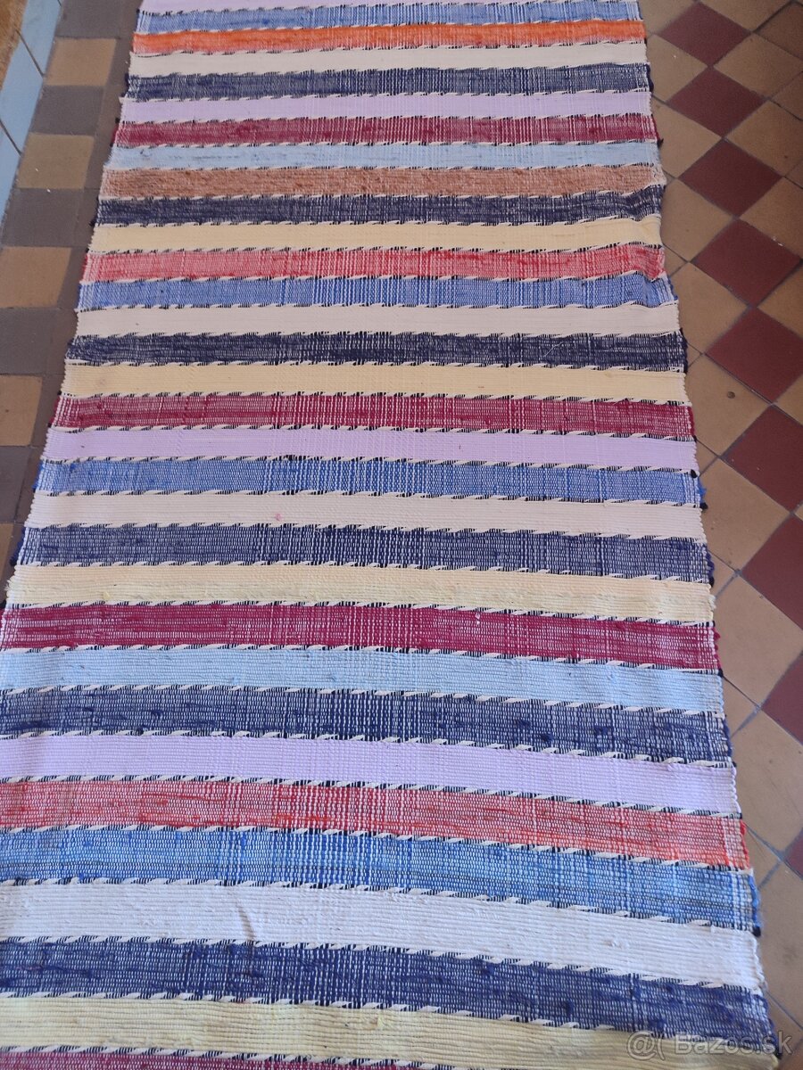 Domáce tkané koberce