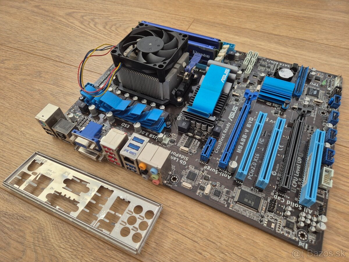 Asus M5A88-V EVO (AM3+) + Phenom II X4 840 + 4 GB DDR3 RAM