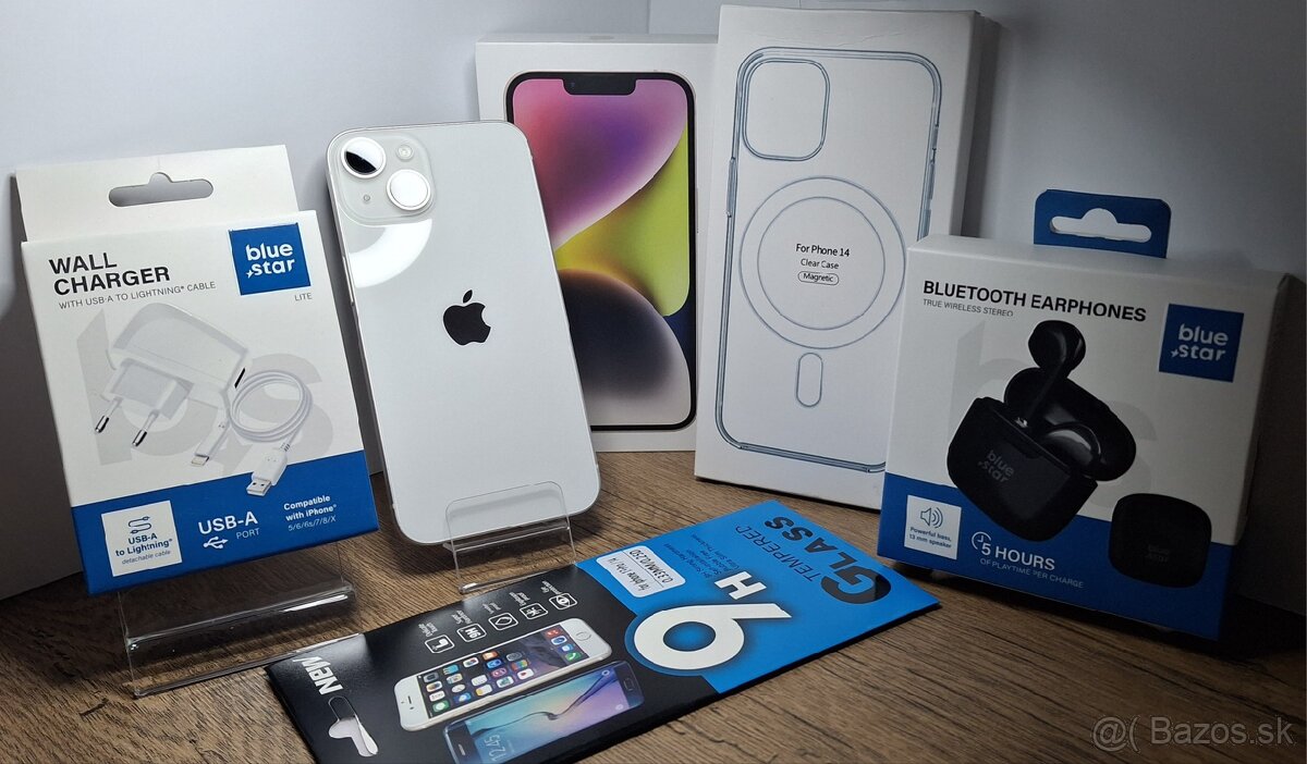 Iphone 14 White 128GB AKO NOVÝ-TOP PONUKA