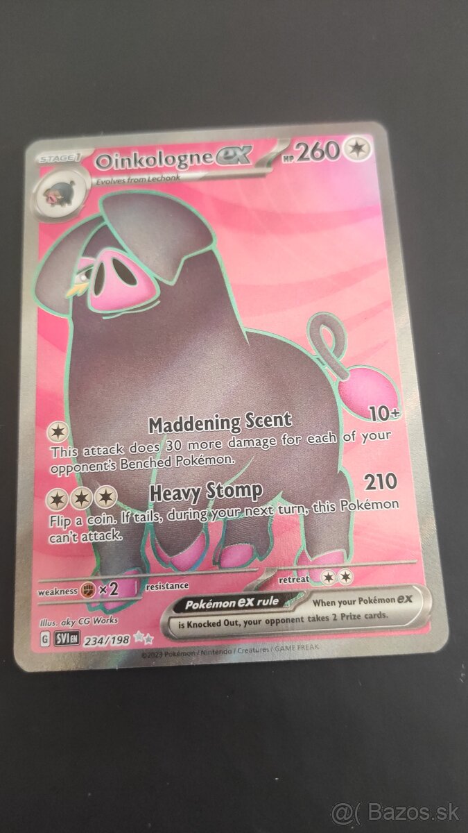 Pokémon kartičky 2/3