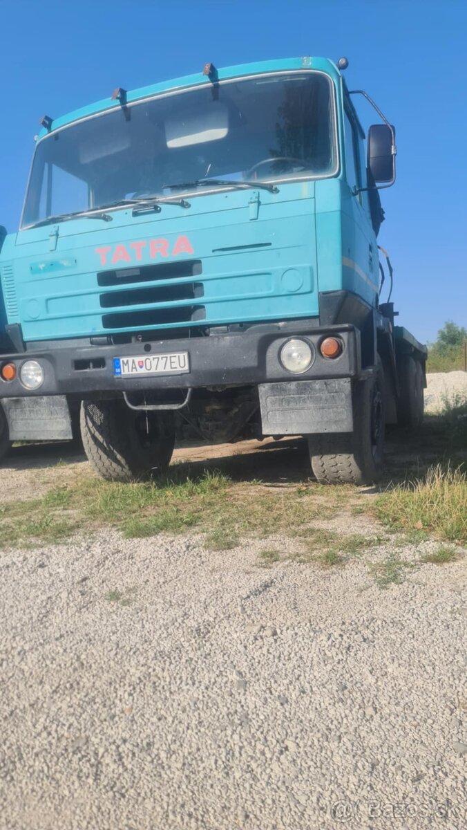 Tatra 815 agro s hydraulicku ruku hiab 140