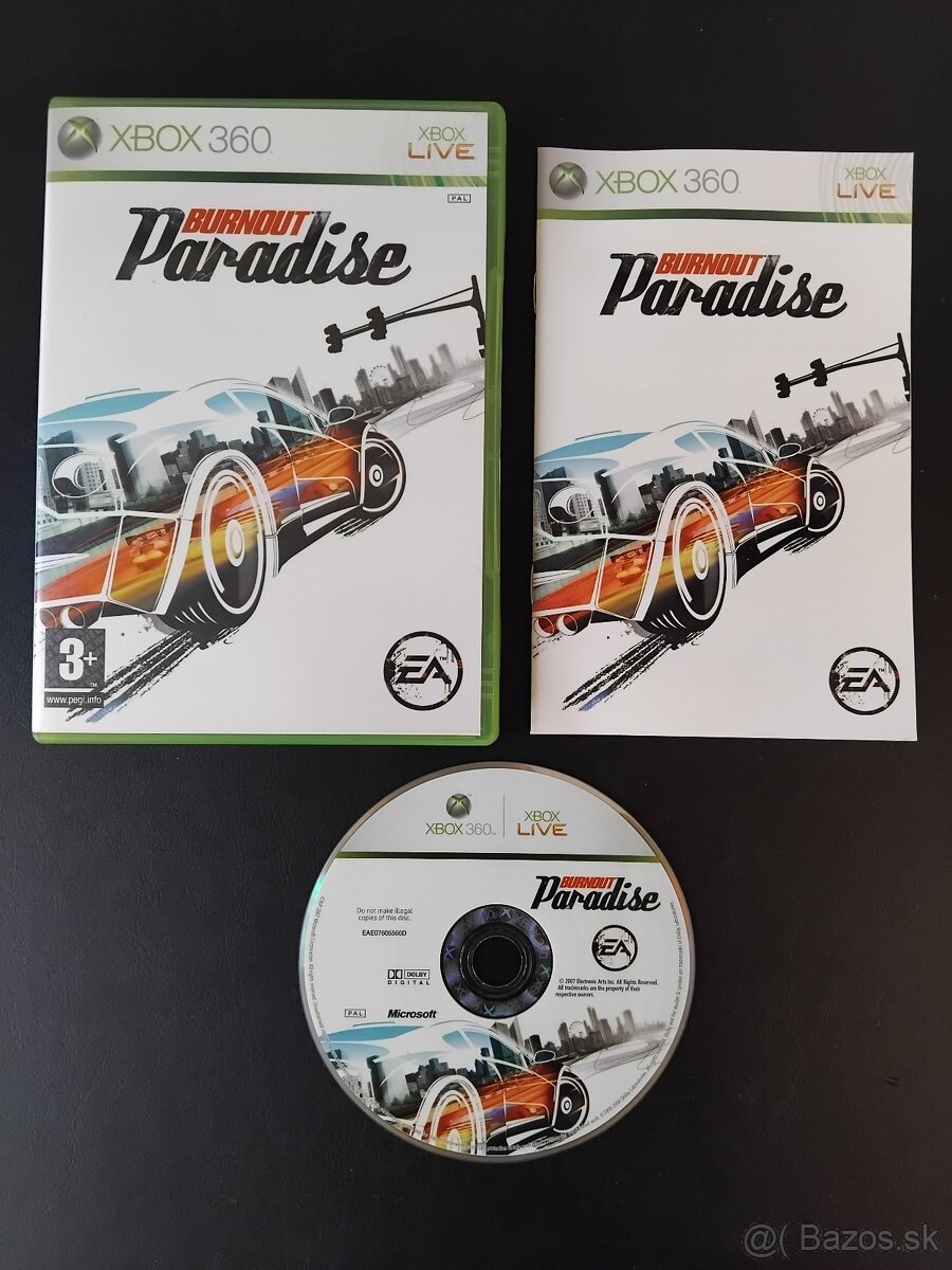 Hra pre Xbox 360 - Burnout Paradise
