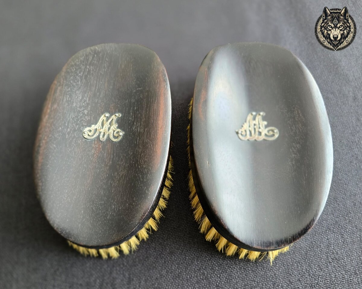 Elegantný set vintage kief z pravého ebenového dreva – luxus