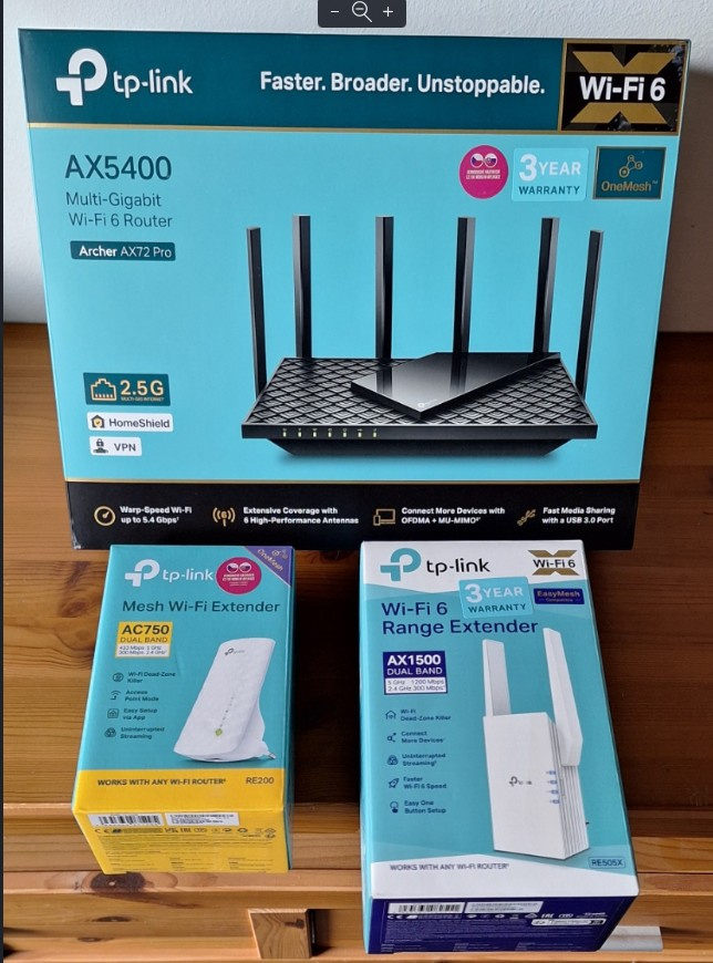 Predám TP-Link komponenty