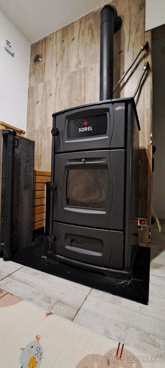 Krbové kachle s výmenníkom SŮREL 12KW, s čerpadlom willo