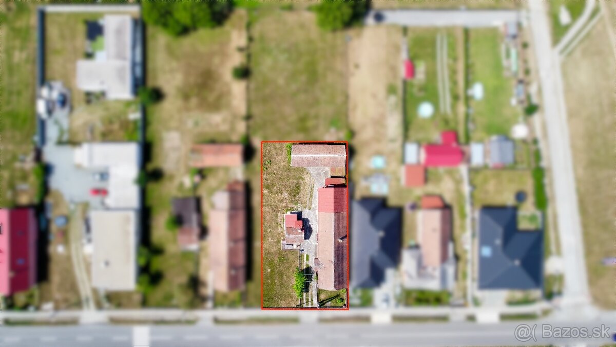 NA PREDAJ GAZDOVSKÝ RODINNÝ DOM – KOŠICE OKOLIE