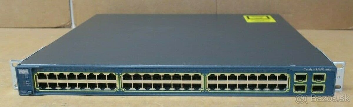 Switch POE 1gb WS-C3560G-48PS-S