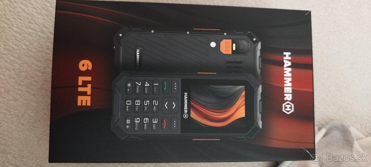 Mobilný telefón myPhone Hammer 6 LTE (TELMYHHA6LOR) čierny/o