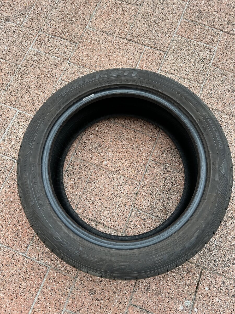 Predám letné pneu na T-Roc 215/50 R18