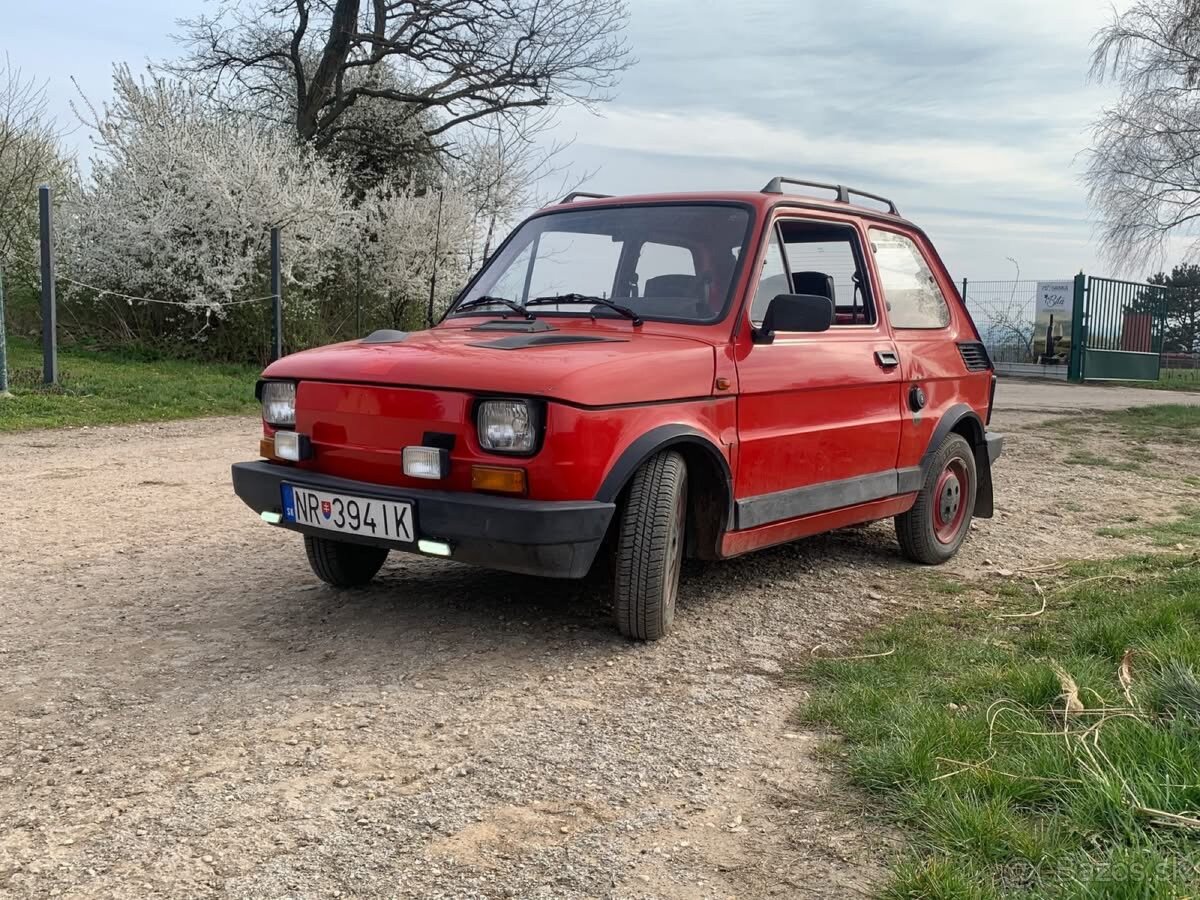 Fiat 126p 650E maluch - nová STK