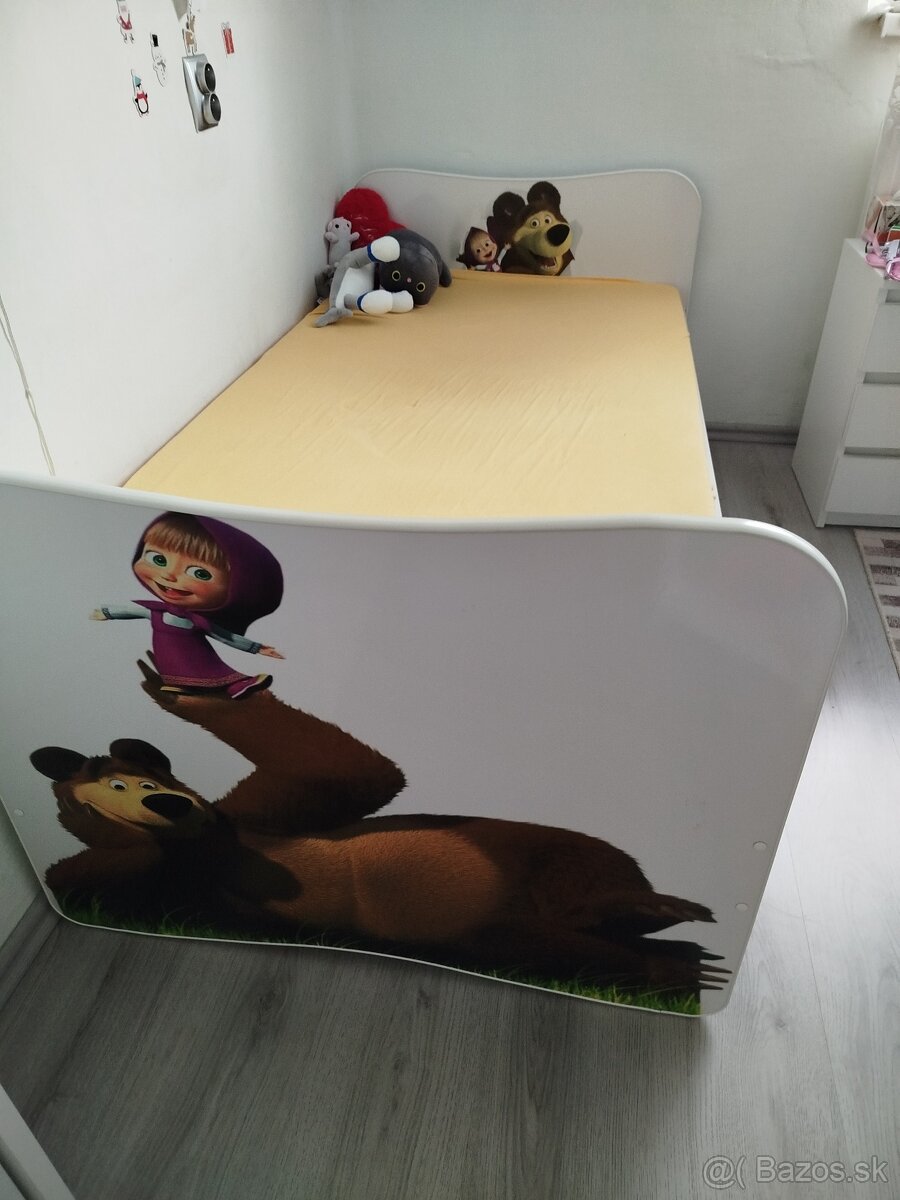 Detská posteľ Maša a medveď