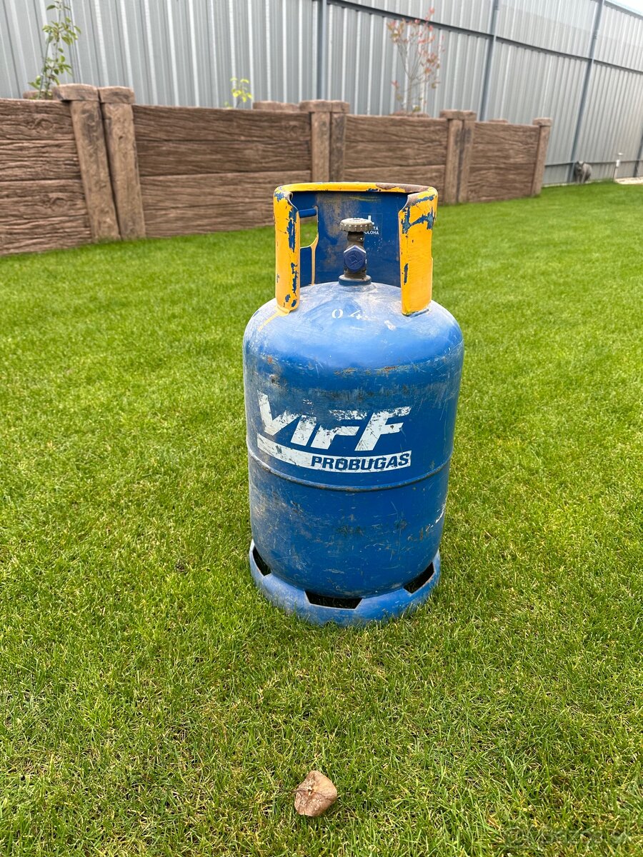 Plná plynová fľaša 10kg