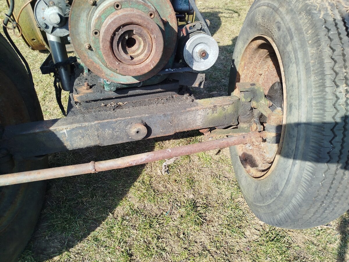 Predná náprava na malotraktor