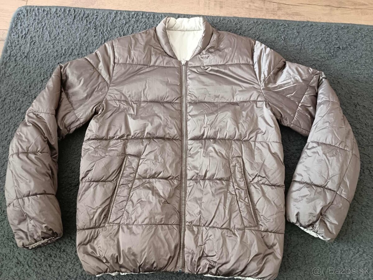 Dievčenská alebo dámska bunda obojstranná