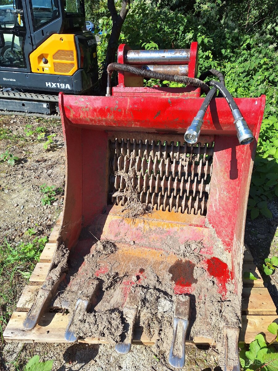 Triediaca lopata hriadelova frakcia 0/16 mm