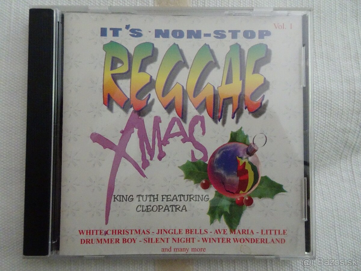 Predám CD REGGAE XMASS "King Tuth Featuring Cleopatra"
