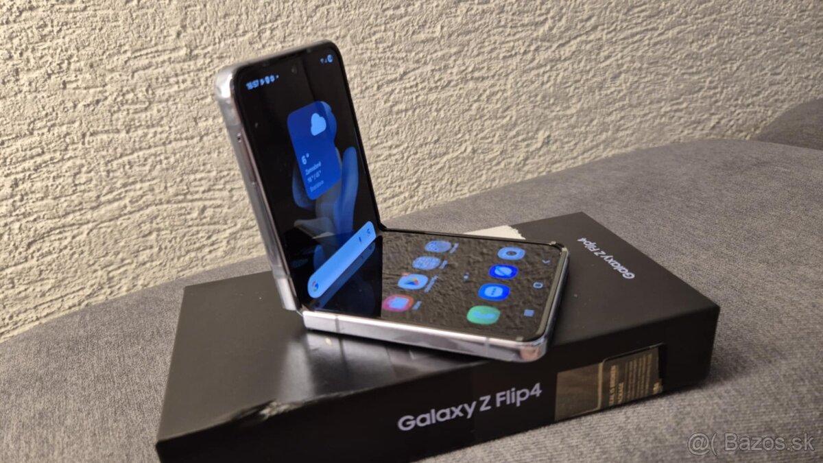 Samsung galaxy Z flip 4 128gb, fialový, úplne ako nový