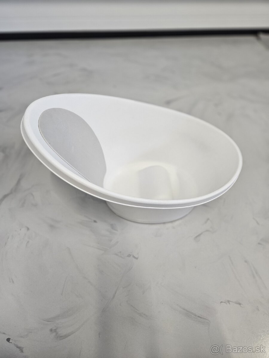 Vanička SHNUGGLE biela so šedou opierkou