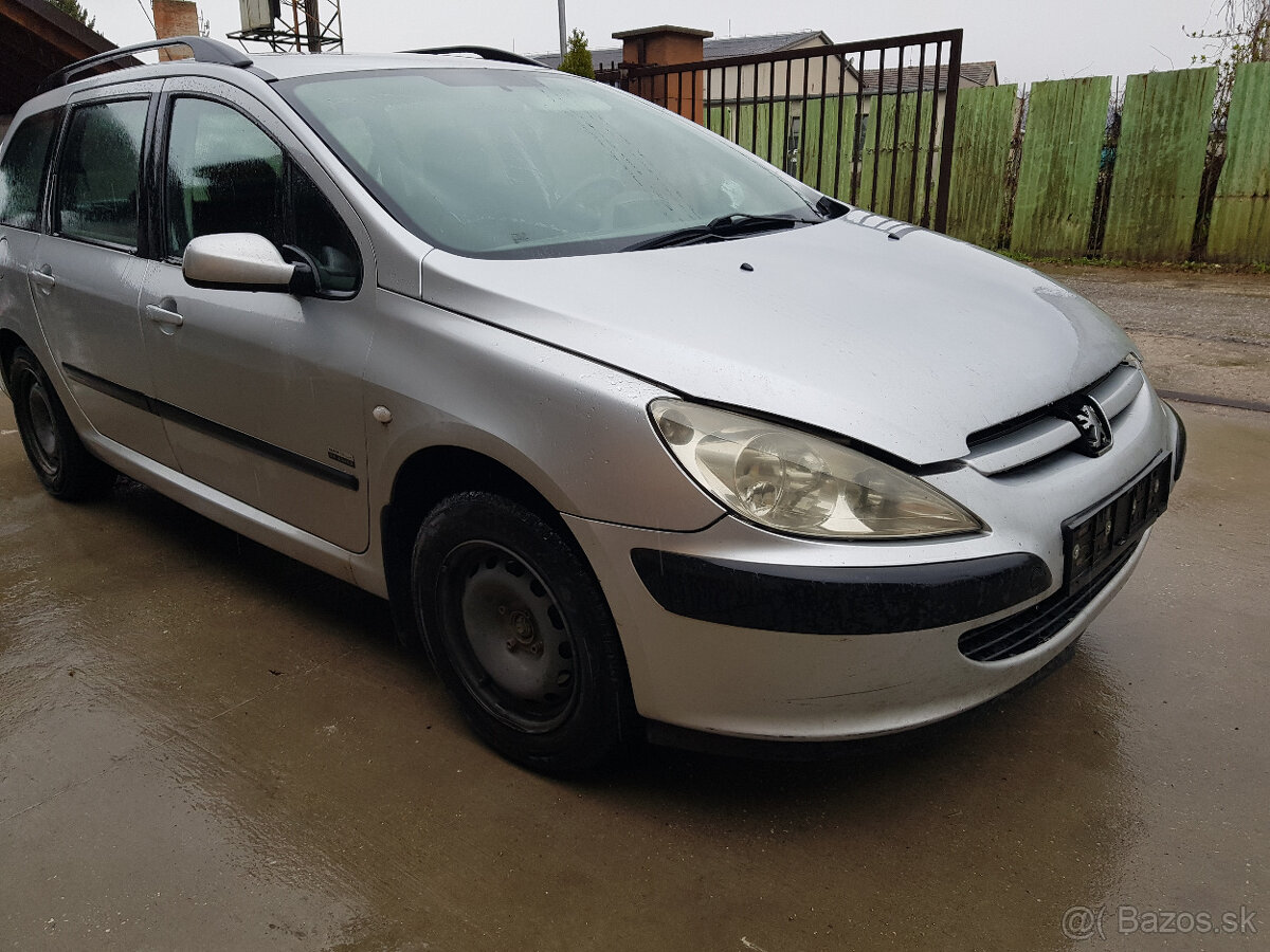 PEUGEOT 307 2,0D 66KW RV.2004