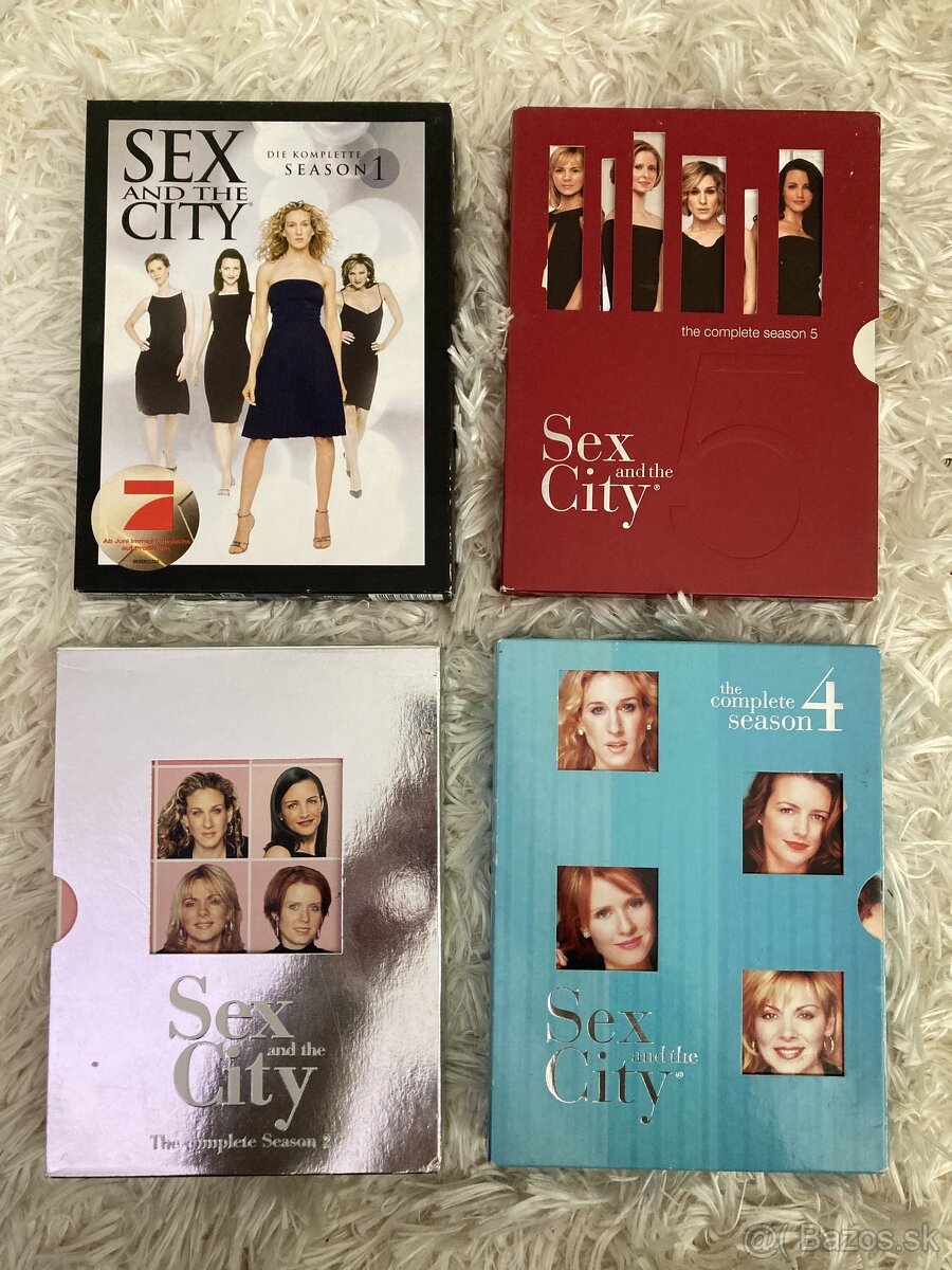SEX and the CITY - DVD 1-2-4-5