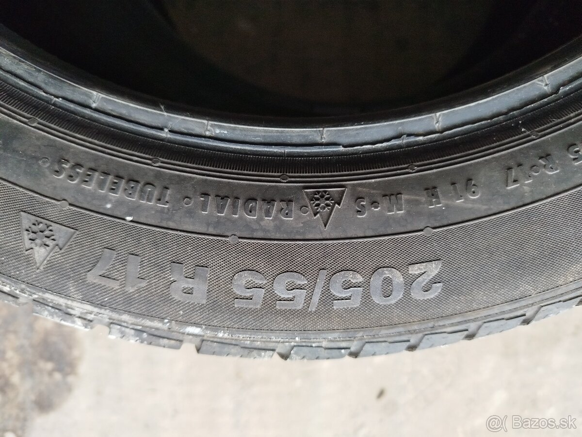 205/55R17 91H Continental CONTIWINTERCONTACT TS 830 P SSR
