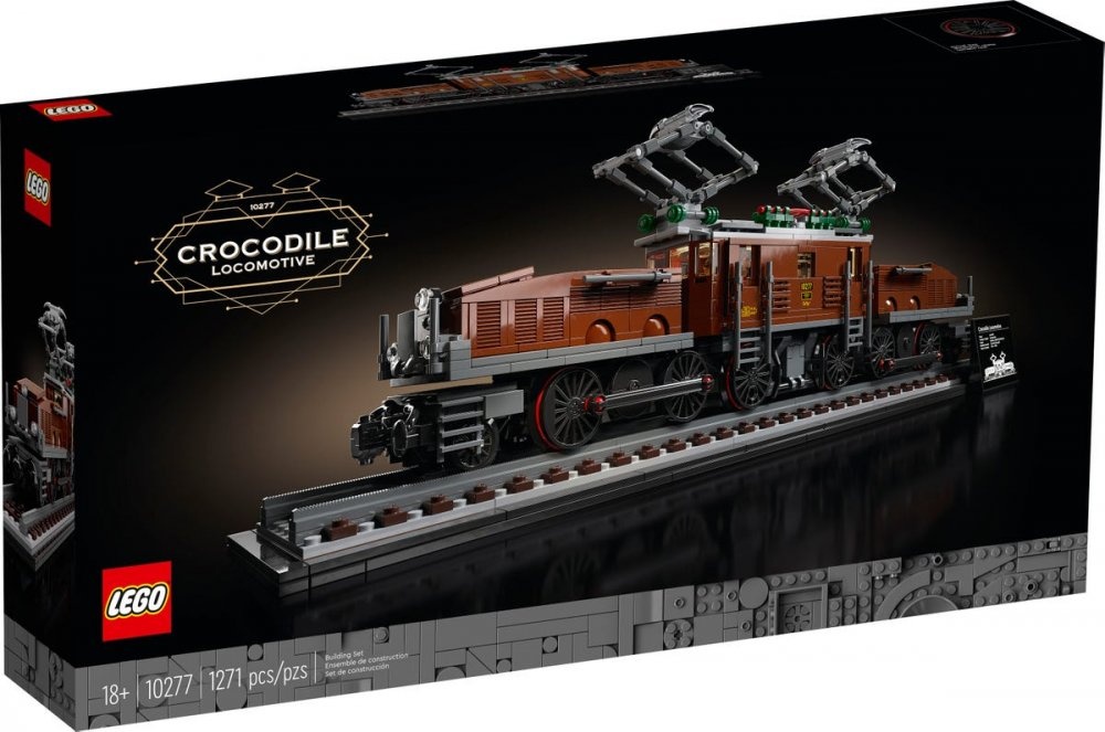 LEGO Creator Expert 10277 Lokomotíva Krokodíl