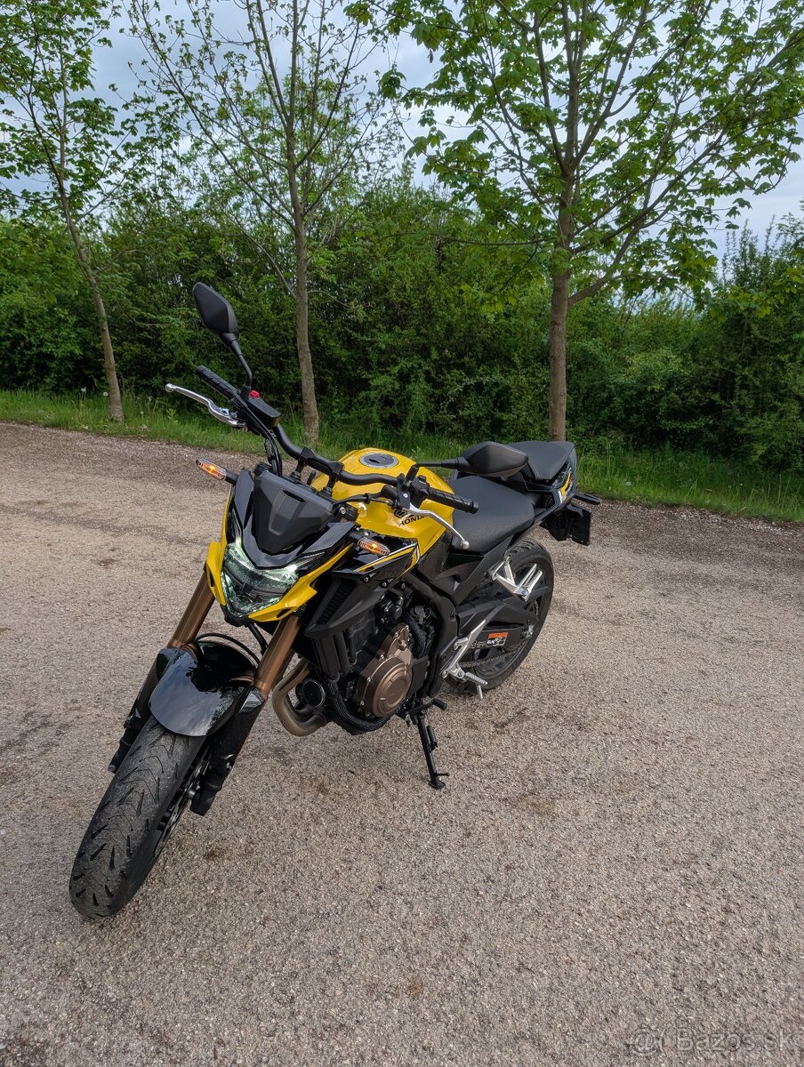 HONDA CB500F žltá 2023
