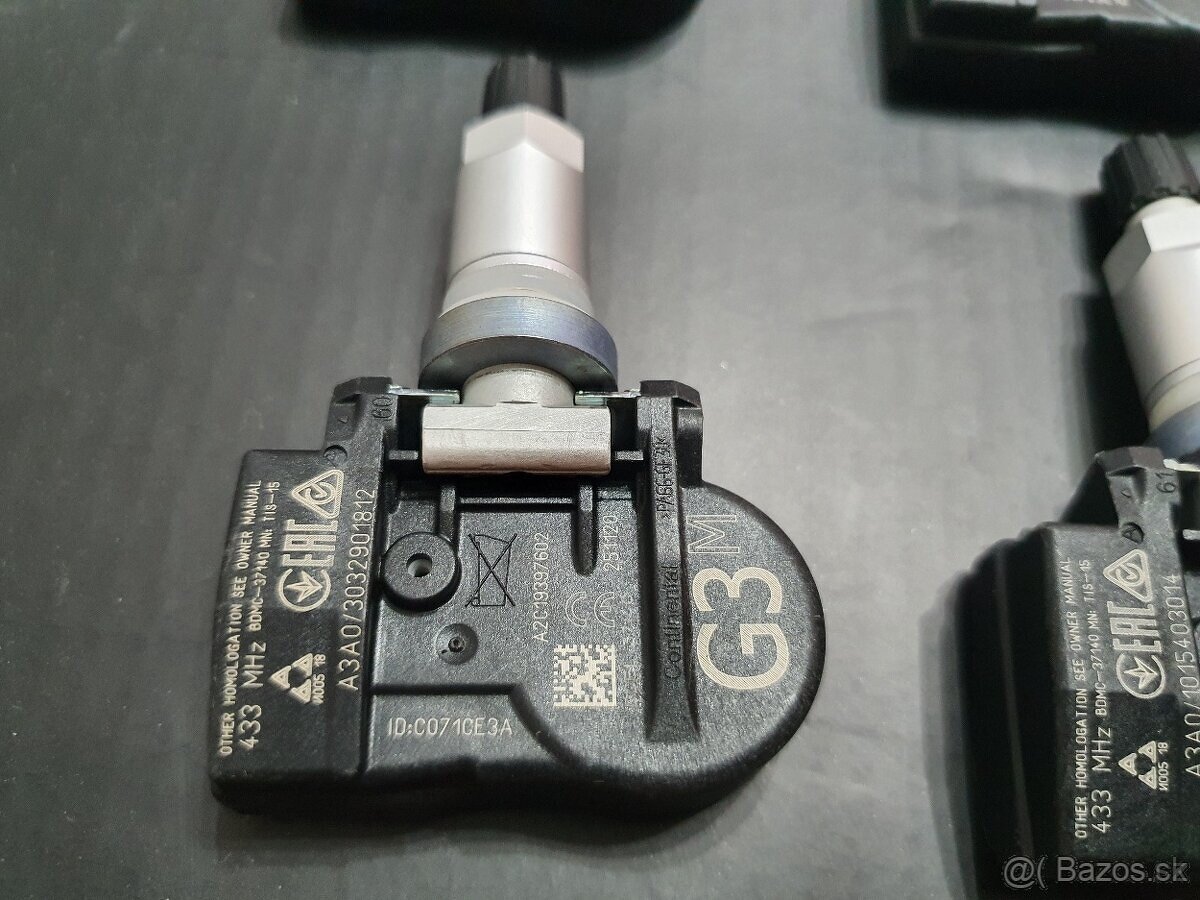 Tpms original snimače senzory tlaku v pneumatikach mazda