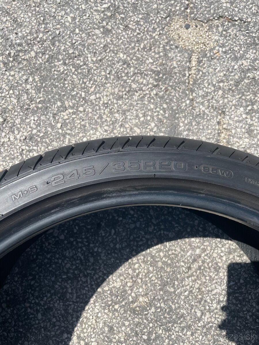 245/35 R20 dezén 4mm