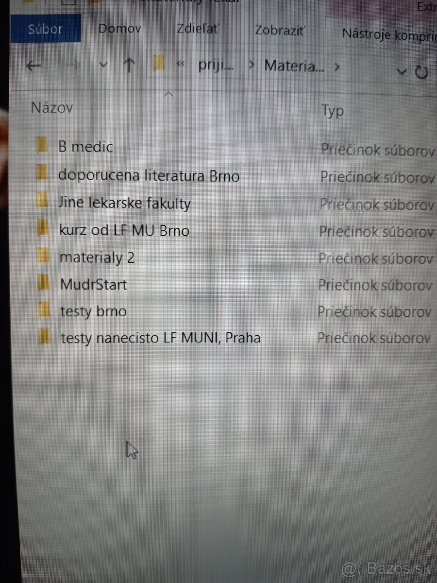Materiály na prijímačky MEDICÍNA