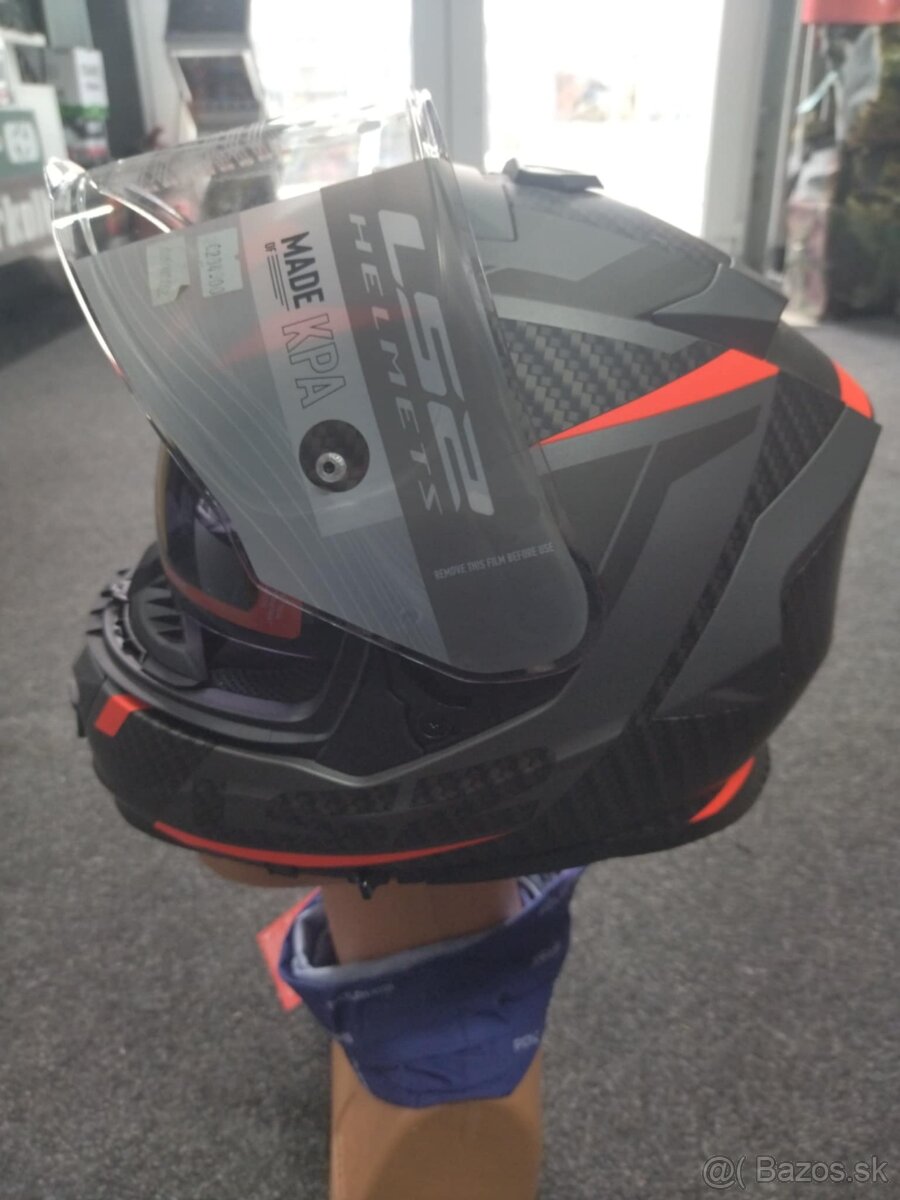 Ls2 Ff800 Storm Racer Matt Titanium Fluo S