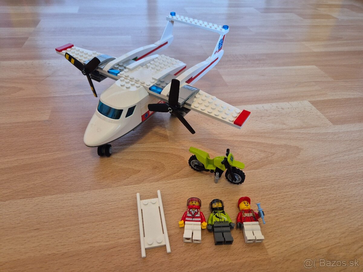 LEGO City 60116 Záchranárske lietadlo.
